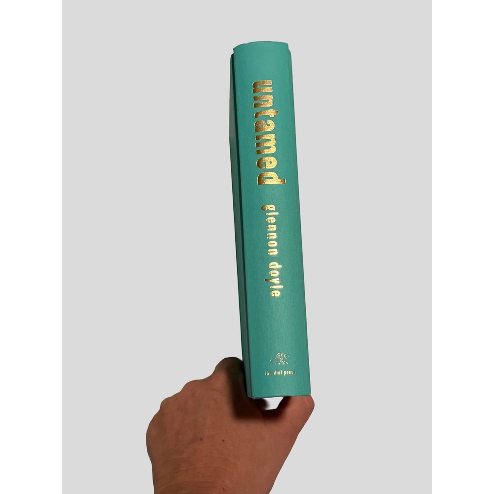 Untamed by Glennon Doyle Hardcover Book 2020 The Dial Press Memoir Teal Gold